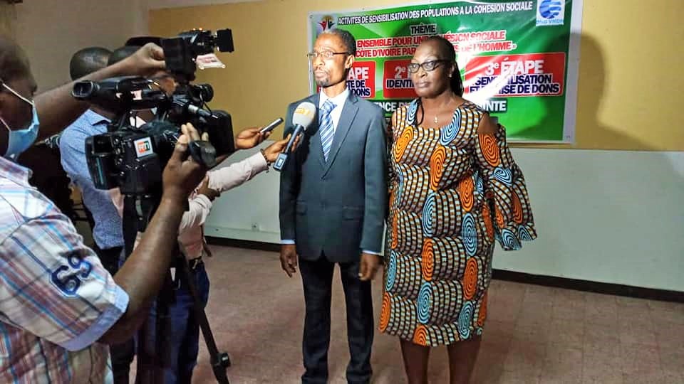 26 janvier 2021, Conférence au musée des civilisations à Abidjan plateau